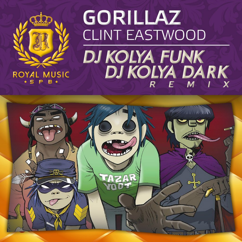 the gorillaz clint eastwood remix