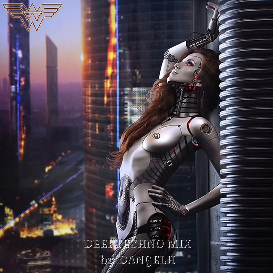 Cyberpunk robot girl фото 89