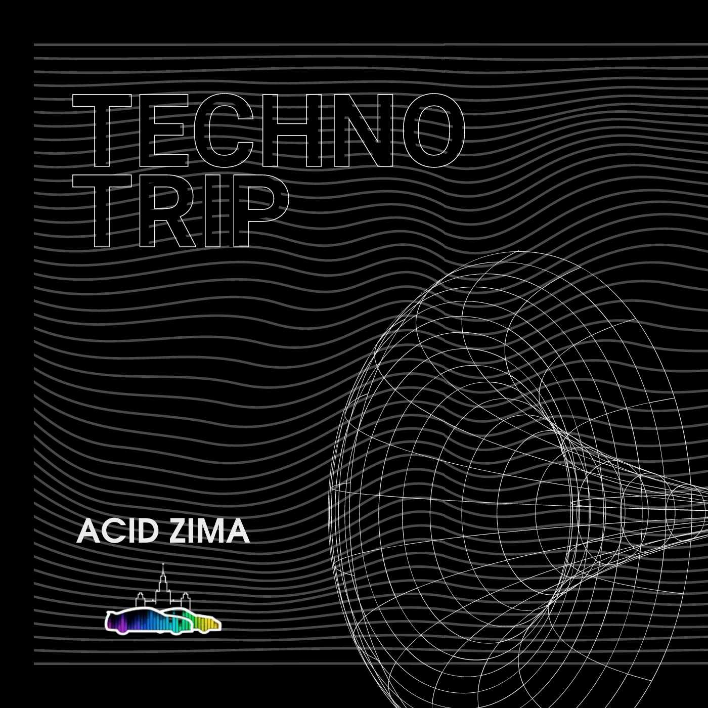 Techno trip. Acid zima. DJ acid. Techno fm.